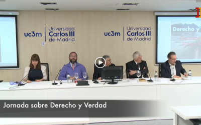 Seminario de Derecho y Verdad con las ponencias de Jorge Cerdio, Germán Súcar del ITAM y el profesor de historia medieval Robert Jacob