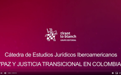 Jornada «Paz y Justicia Transicional en Colombia». Coloquio celebrado el 14 de noviembre de 2019