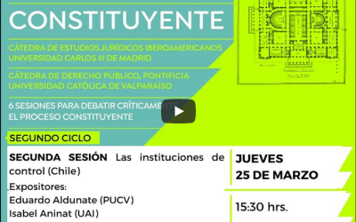 PROCESO CONSTITUYENTE. SEGUNDO CICLO. Sesión 2. Las instituciones de control. 25/03/2021