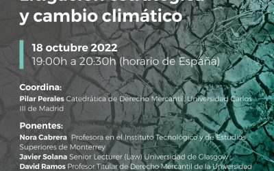 Litigación estratégica y cambio climático. 18/10/2022