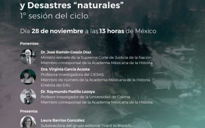 Conversatorio | Derecho, Antropología, Historia y Desastres “naturales”. 28/11/2023
